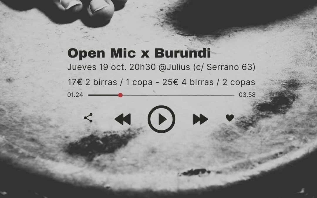 Open Mic ASU x Burundi