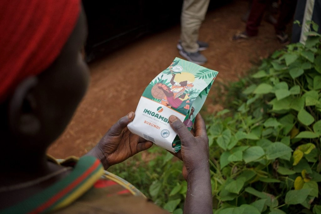 Paquete de café Imigambi