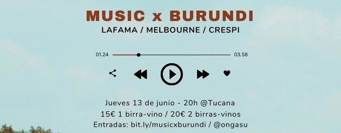 Music ASU x Burundi – Tucana